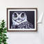 An Enigmatic Owl - Single Picture Frame Print-471720162-471720166