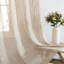 Rideaux transparents en lin brodé pour chambre à coucher-1787212077-1782157057