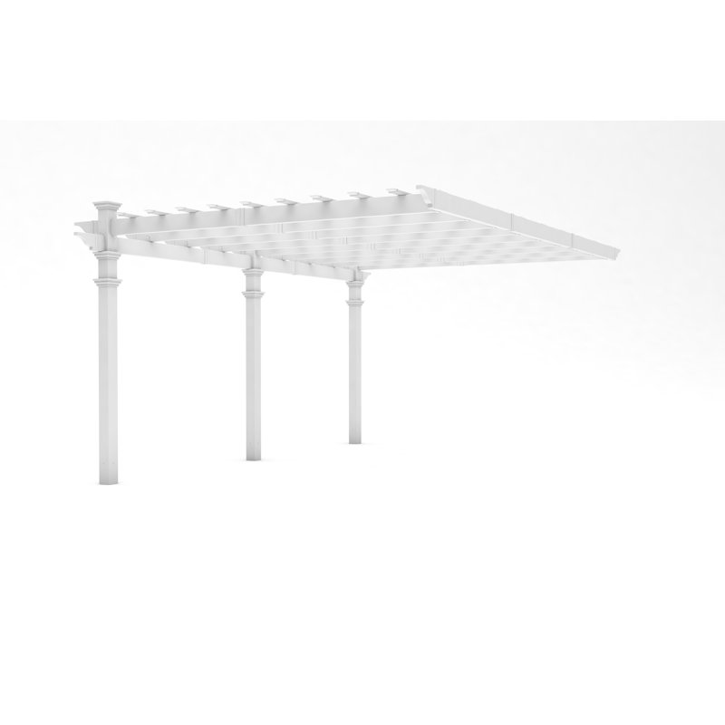 Copiague 16 Ft. W x 12 Ft. D Vinyl Pergola