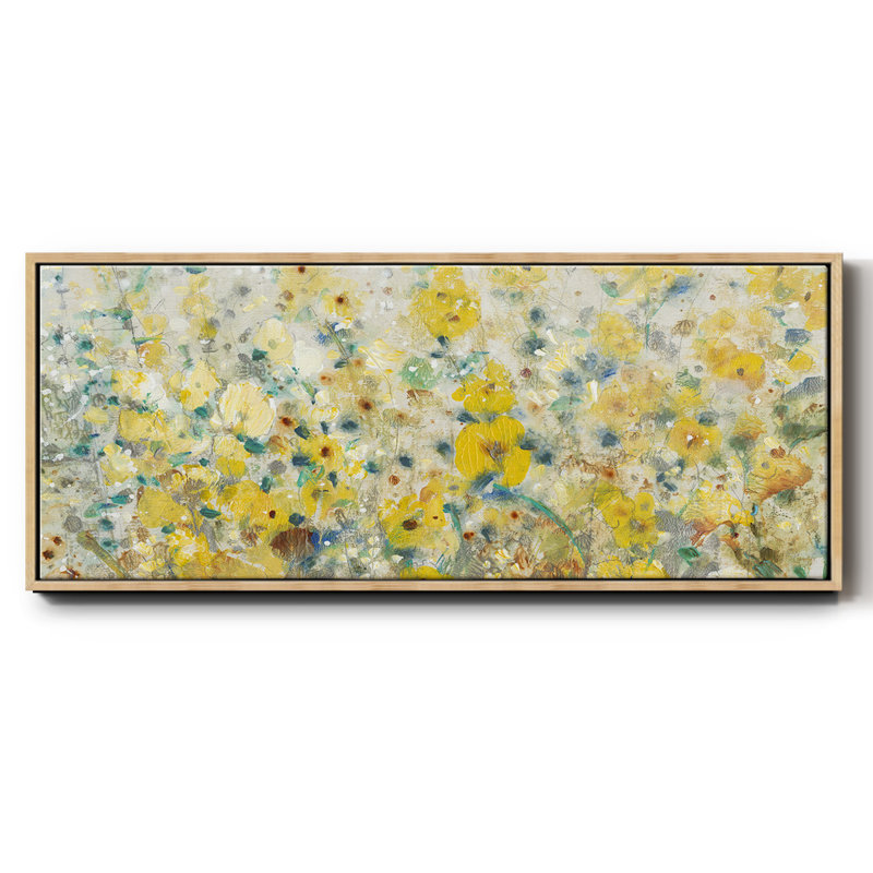 «Cheerful Garden II», toile encadrée, H 20 po x l 50 po