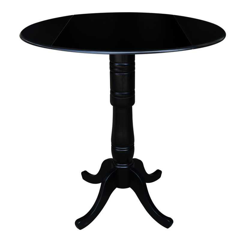 Table bistro Hesston, Noir