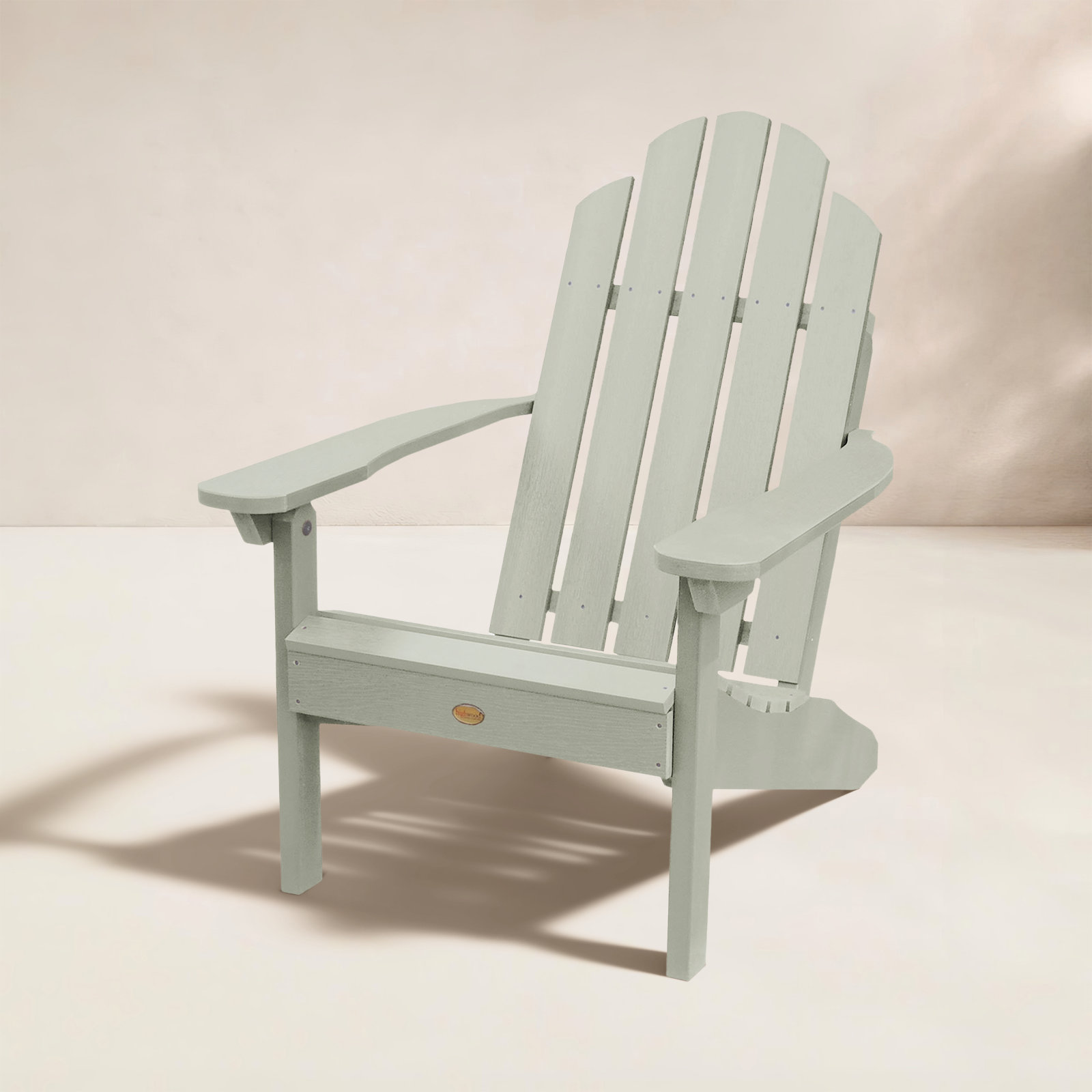 Leis Outdoor Adirondack Chair, Eucalyptus