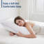 Ensemble de 2 oreillers de lit pour dormir, ensemble de 2 oreillers de taille standard, rembourrage en duvet synthétique, oreiller pour le dos, le ventre ou le côté-945983964