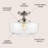 Tatem Glass Semi Flush Mount-403226093