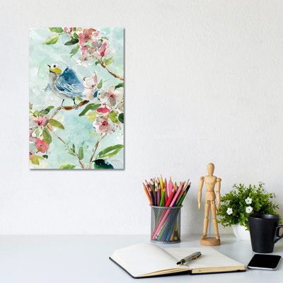 «Asbury Garden Song II» par Carol Robinson, reproduction d'art sur toile tendue