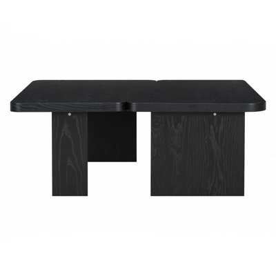 Rectangle Coffee Table With Splicing Design