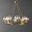 Lustre en fer 8 lumières Sveda?