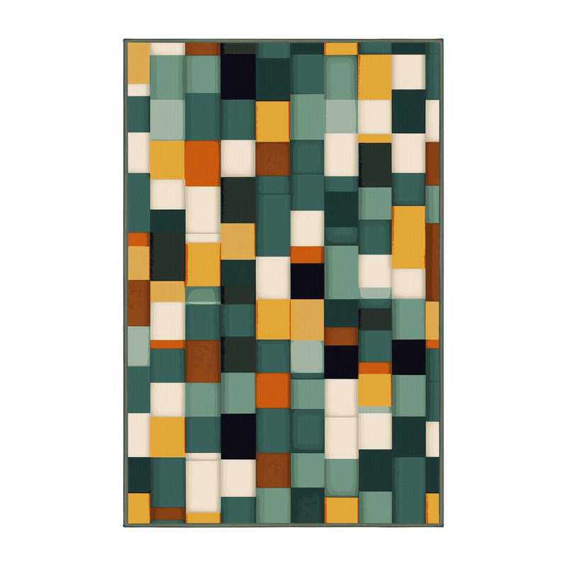 Earth Bound Textures Rug, Rectangle 5' x 8'