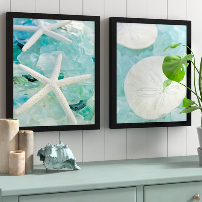 " Seaglass " by Alan Blaustein 2 - Pieces