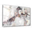 Peinture murale élégante en verre trempé 18,1 po x 28,3 po | 100% verre trempé, épaisseur: 0,16 pouce | Imprimé UV pour des couleurs éclatantes et une durabilité | Parfait pour la décoration intérieure et l'esthétique moderne