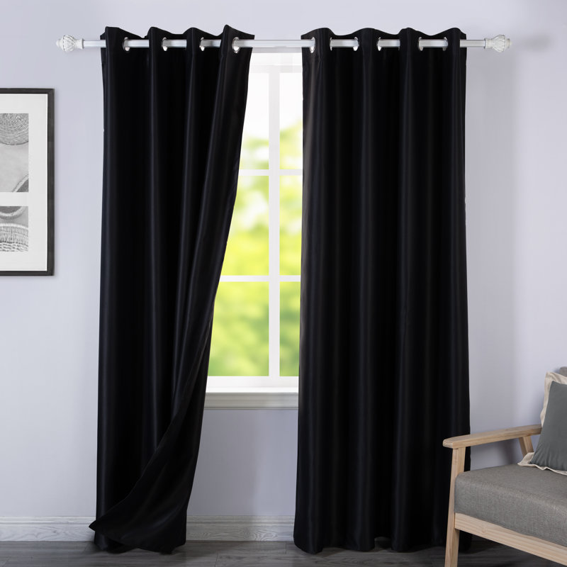 Blackout Curtain Pair, 54" W x 78" L