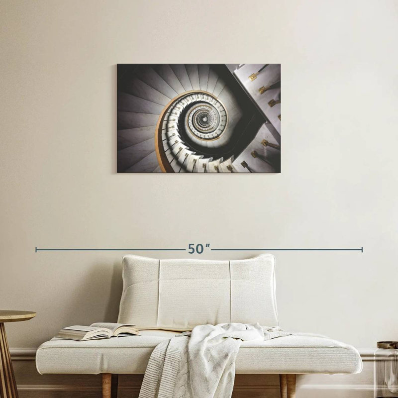 Escalier en spirale Lilie Infinite, H 20 po x l 30 po