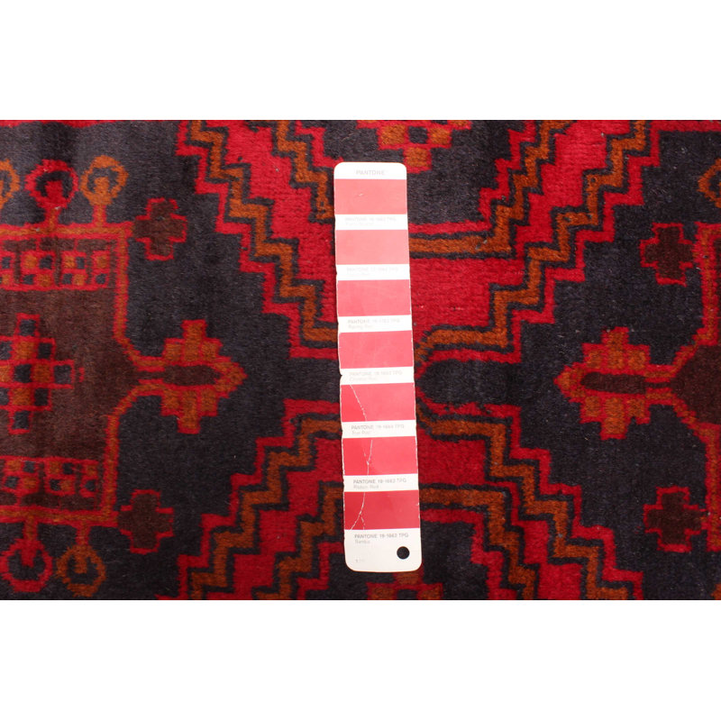 Zeman Red Rug 3'5" x 6'4"