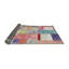 Tapis gris/rose/beige contemporain-563676721