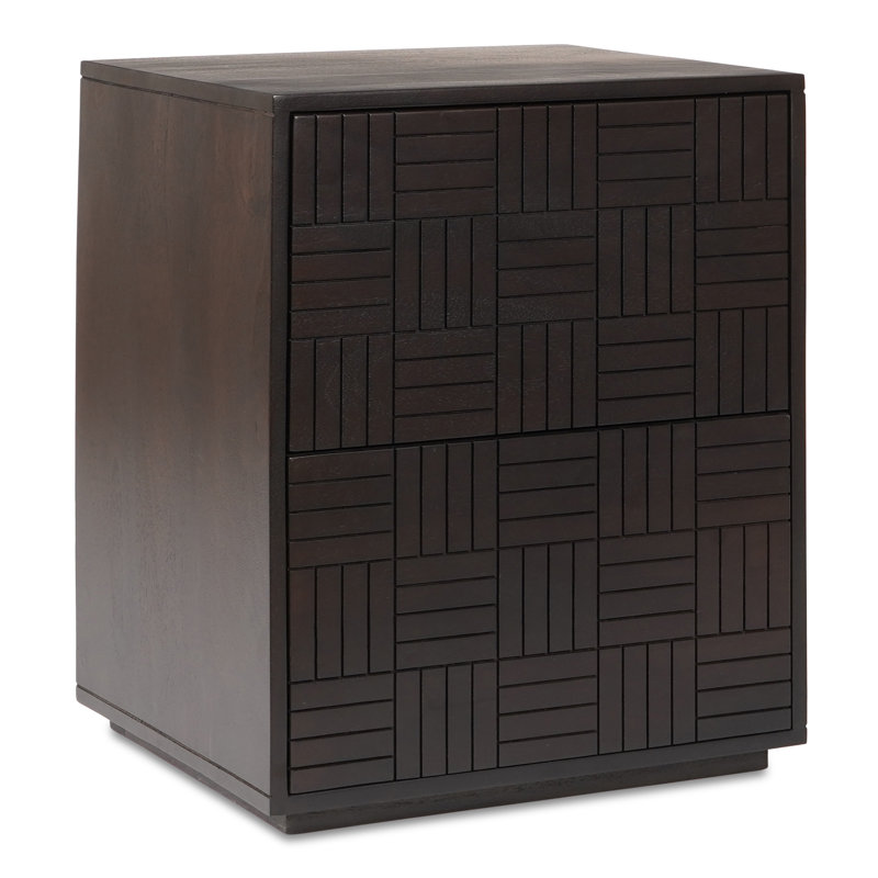 Table de chevet en bois massif Albis