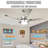 Vladica 52'' Ceiling Fan with LED Lights