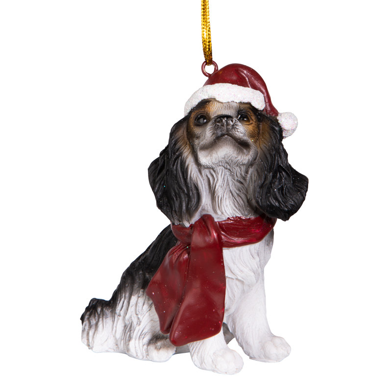 Charles Cavalier Dog Holiday Ornament