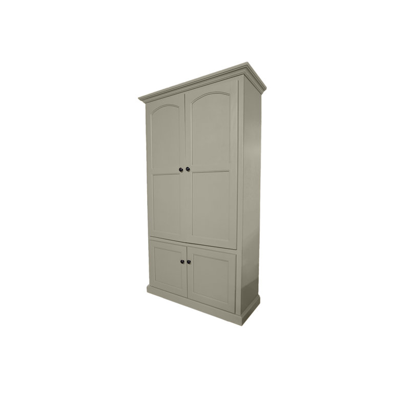 Garde-manger traditionnel 75 "avec portes arquées, Tanné