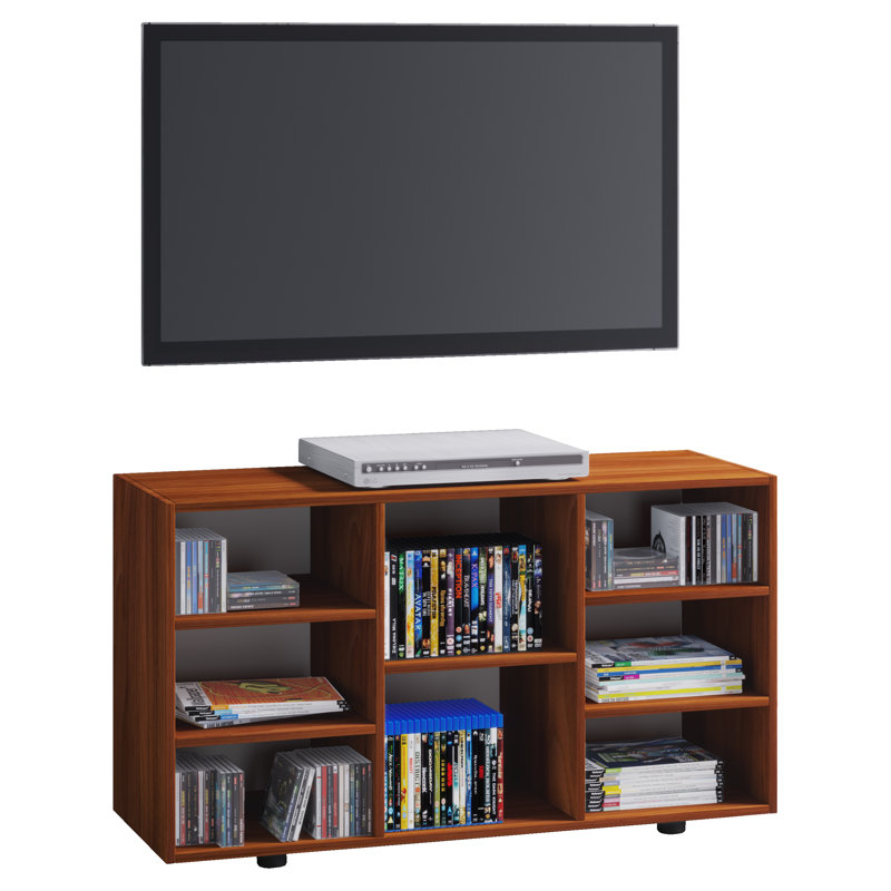Sweeny Unfinished TV Stand, Dark brown