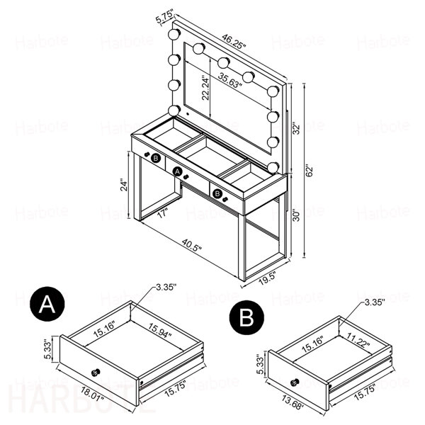 Dimensions du produit