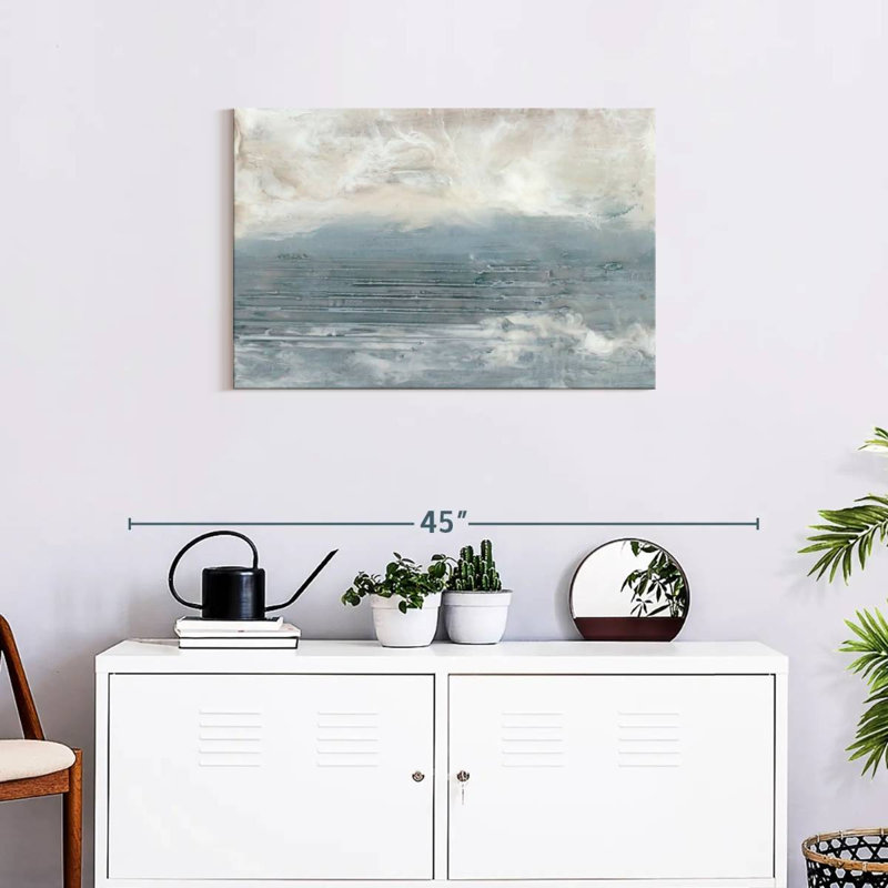 Avery Pale Blue I, 20" H x 30" W