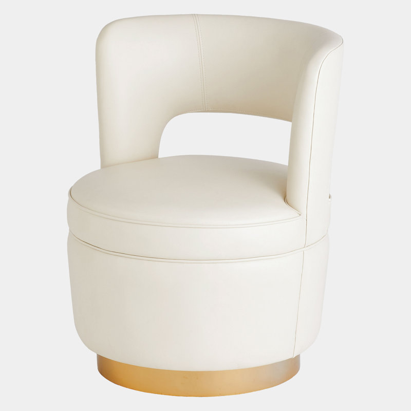 Stella Swivel Armless Chair