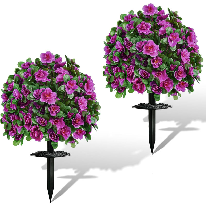 Fleurs artificielles pour l'extérieur, fausses plantes d'extérieur