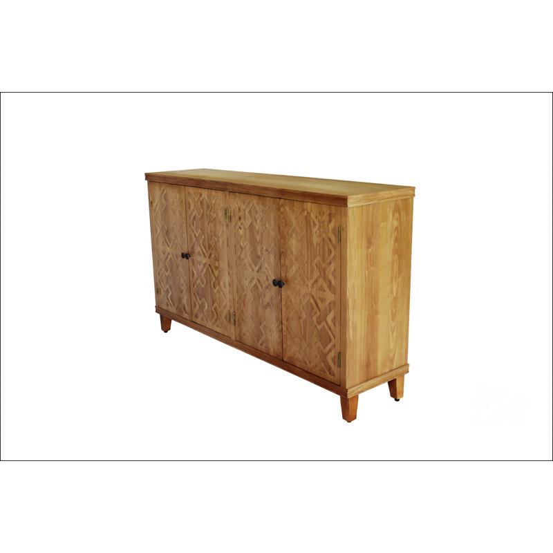 Buffet décoratif 59 "brun