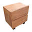 Platon 50cm W Wood Bedside Table