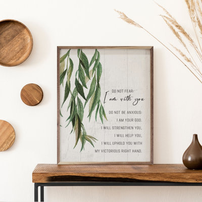 «I Am With You», verdure, blanc