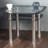 Encina Glass Top End Table