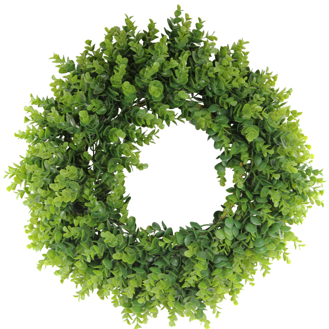 Faux Succulent 21'' Wreath Gracie Oaks