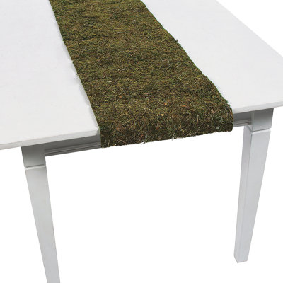 Moss Table Runner - Party Supplies - 1 Piece