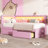Contemporary LED Bed with USB Charging Multiple Storage Drawers and Sturdy Wood Frame for Enhanced Comfort and Functionality-923492665
