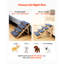 Escaliers en bois pour animaux de compagnie pour 4 personnes, charge de 150 lb, pliable et confortable