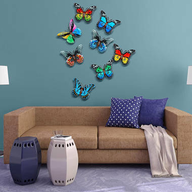 Louis Vuitton Butterfly (Horizontal) by by Jodi - Graphic Art Mercer41 Size: 36 H x 60 W x 1.5 D, Format: Wrapped Canvas