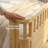 Low Profile Kids Platform Bed with Safety Rails, Removable Guardrail Toddler Bed Frame, Wood Slat Support, Natural, Twin-1292489132-1292489133