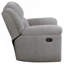 Fauteuil inclinable et oscillant gris Sebring