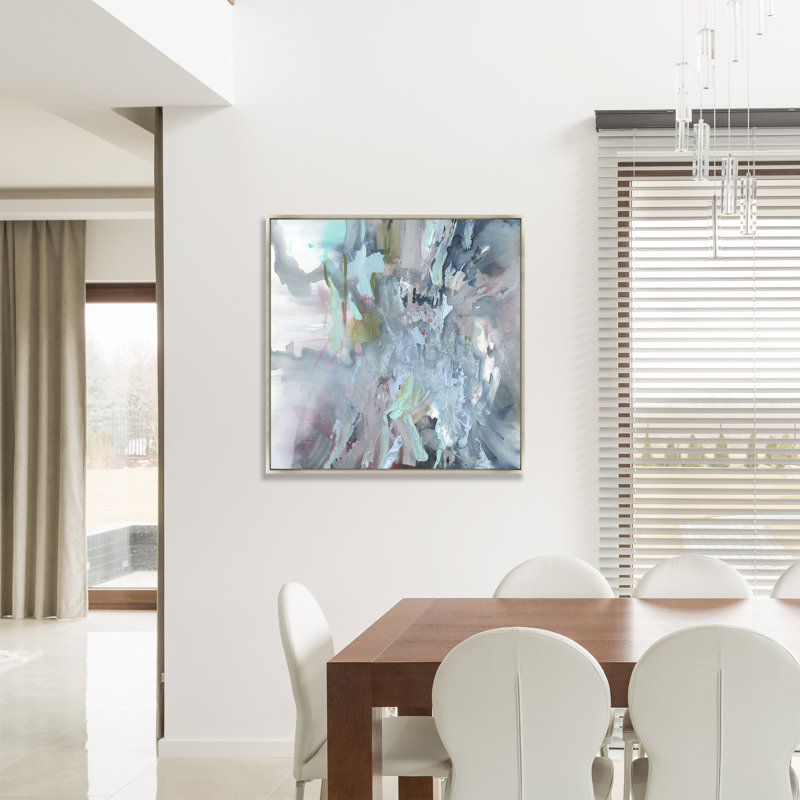 Saturn Print by D'alessandro Leon, 48.5" H x 48.5" W x 1.5" D, Image Brush Gel