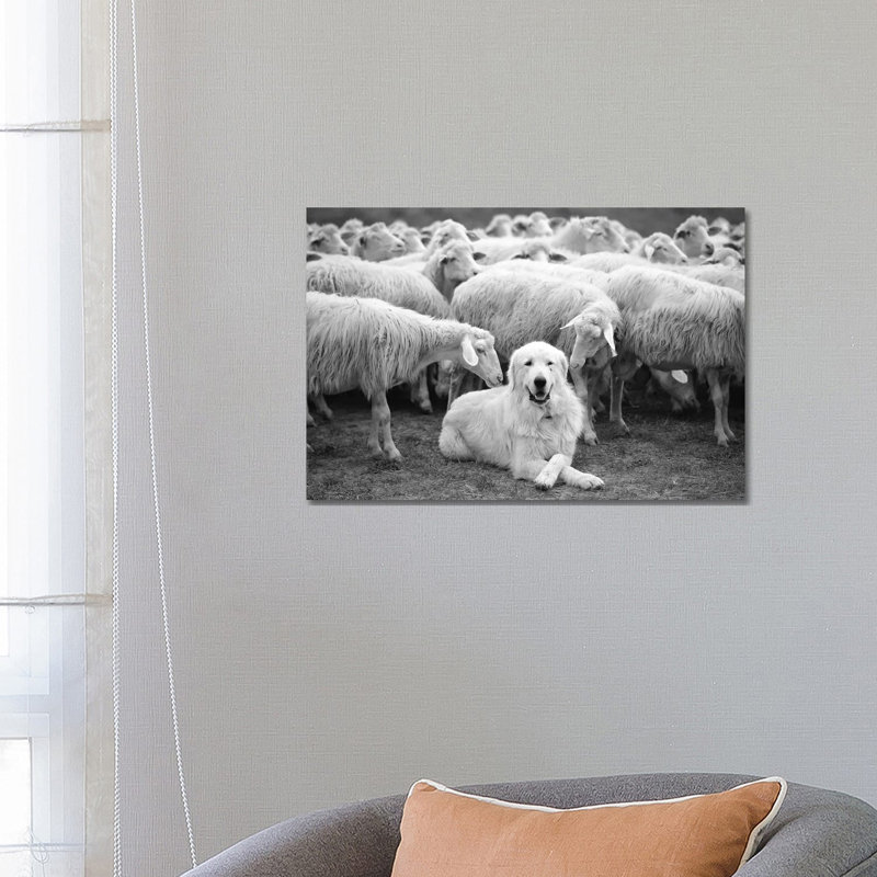 «The Boss» par Lucian Constantin - Giclée sur toile tendue avec châssis, H 18 po x l 26 po x P 1,5 po