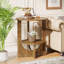 Pedestal End Table
