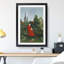 Portrait of a Woman by Henri Rousseau - Framed Print-62759687-62759690