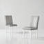 Ensemble de chaises de salle à manger 25 po x 17,7 po x 37,8 po (ensemble de 2)