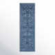 Torraca Moroccan Handmade Tufted Wool Area Rug in Blue