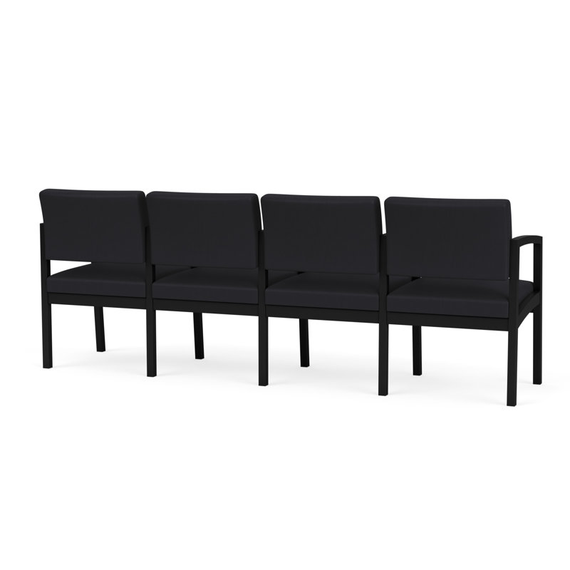 Structure en métal 4 places Lenox, Noir, Noir Patriot Plus - nettoyez le vinyle avec un lin