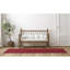 Tapis rouge touffeté à motif géométrique Togut-1017749009