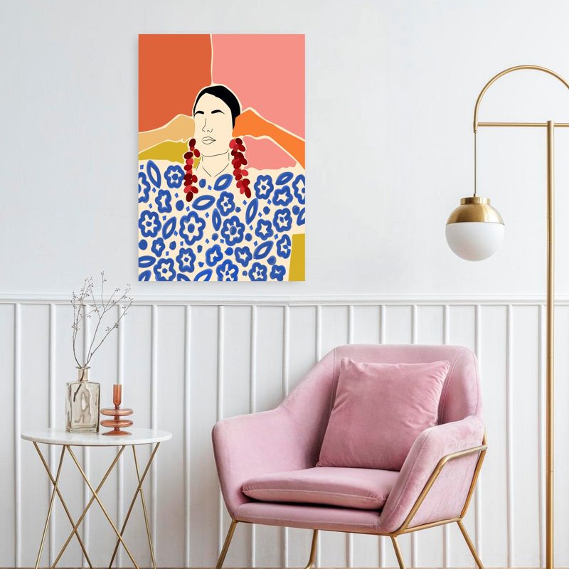 Art contemporain contemporain abstrait, H 24 po x l 16 po