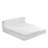 Queen Size Compressed Integrated Bed,White-1583094516