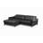 Manchester Leather Corner Sofabed with Adjustable Headrests and Storage-725919185-725919184