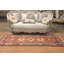 Geometric Kazak-Style Indian Runner Rug 3x8